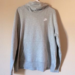 NWT Cowl Neck Gray Nike Hoodie